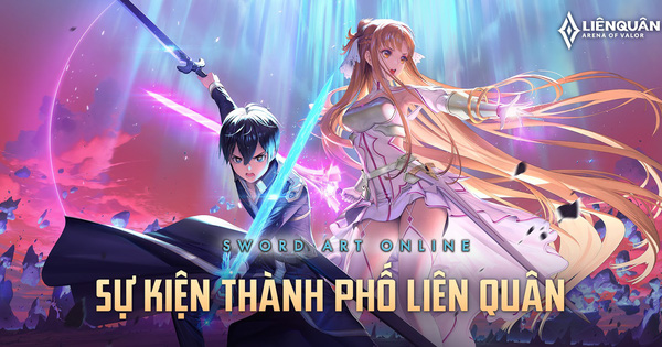 Liên Quân Mobile tiếp tục tái hợp Sword Art Online, game thủ sẽ được nhận miễn phí một skin cực chất