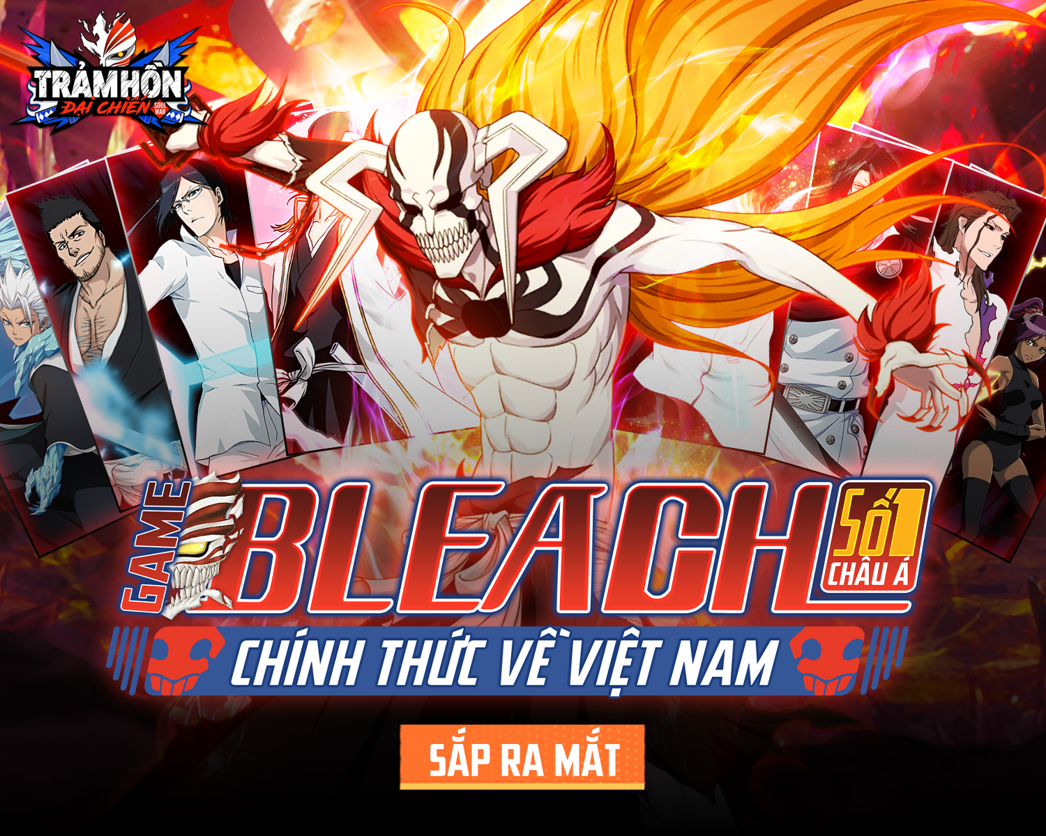 HOT: Trảm Hồn Đại Chiến - Game bleach số 1 châu á chính thức phát hành tại Việt Nam