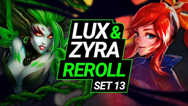 ĐTCL 14.23c : Đổi gió với bộ bài reroll 1 vàng Lux Vệ Binh