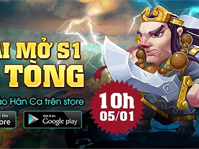 Tặng giftcode Hảo Hán Ca mobile mừng chính thức ra mắt