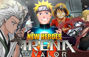 Tencent sẽ đưa Naruto, Doraemon, Thủy thủ mặt trăng,... vào Liên Quân Mobile?