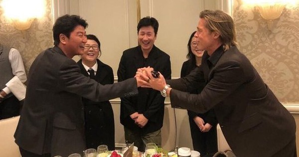 Cuộc gặp gỡ huyền thoại: Khi tài tử Brad Pitt và “quốc bảo” xứ Hàn cùng khung hình, netizen Hàn náo loạn vì bất ngờ