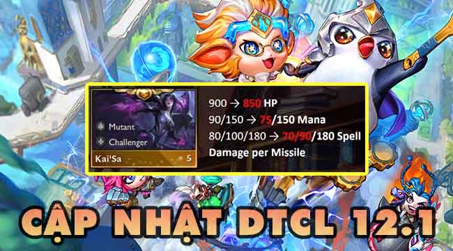 Đấu Trường Chân Lý: Kai’Sa lên bảng nerf, Urgot Dao Điện bị khai tử trong 12.1