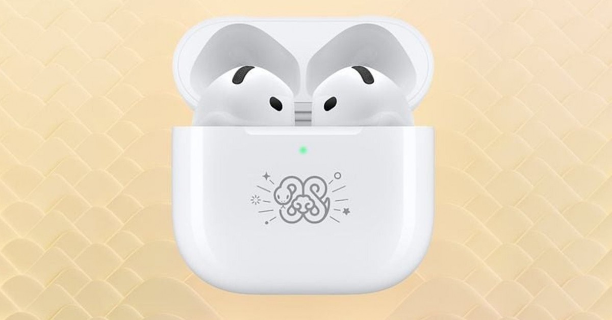 Apple ra mắt AirPods 4 phiên bản đặc biệt của năm Tỵ