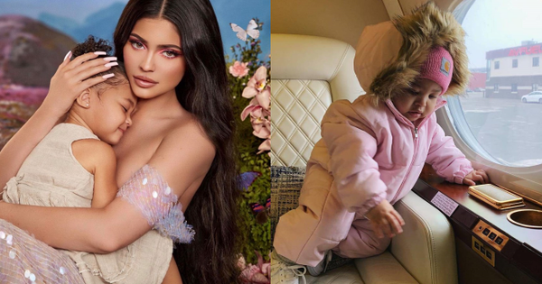 Cô gái vàng trong làng đầu thai gọi tên con gái Kylie Jenner: Đi du thuyền 6000 tỷ, quà sinh nhật là cả công viên khủng