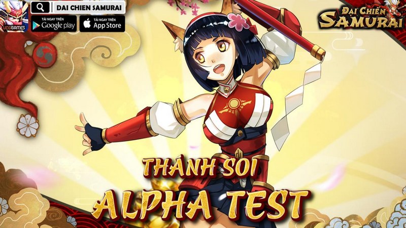 Đại Chiến Samurai mở Alpha Test đông vui và ngập tràn Kim Nguyên Bảo miễn phí