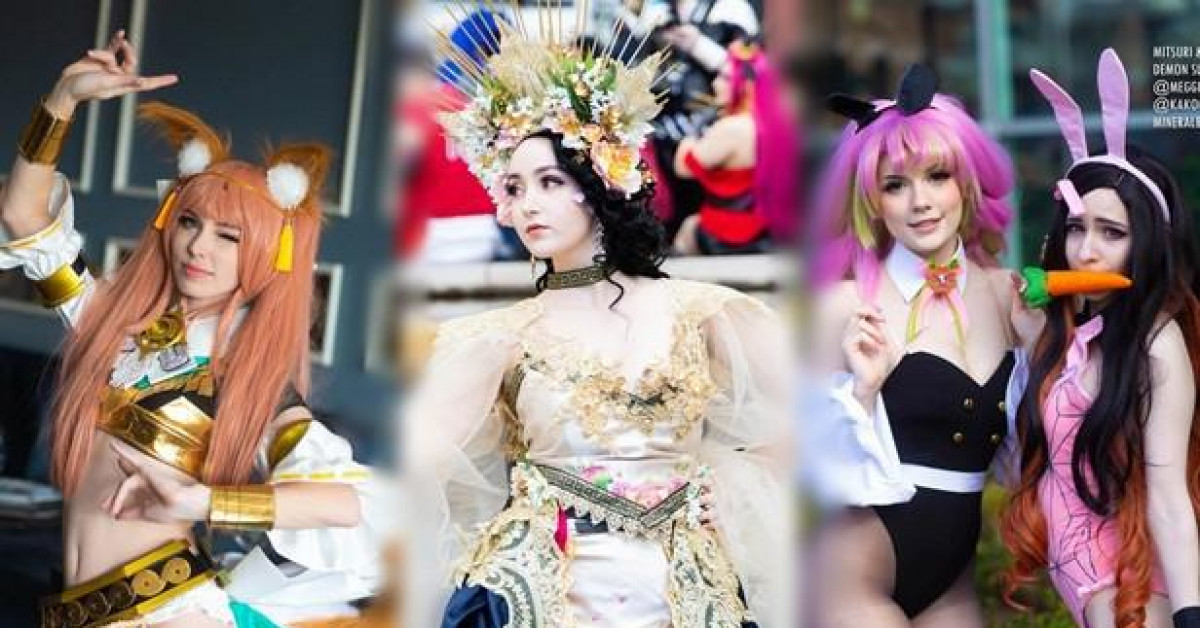 Các bóng hồng mặt xinh dáng đẹp trong lễ hội cosplay đình đám thế giới
