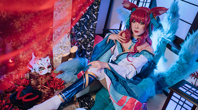 LMHT cosplay: Tan chảy với nhan sắc thanh khiết của Ahri Chiêu Hồn Thiên Hồ