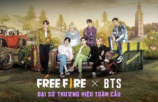 Nhóm nhạc biểu tượng của thế kỷ 21 - BTS trở thành đại sứ thương hiệu toàn cầu của Free Fire!