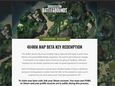 PUBG: Hướng dẫn lấy KEY để tham gia trải nghiệm map đấu 4x4 cực hot của PUBG