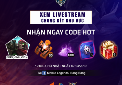 Cùng dõi theo vòng chung kết khu vực giải đấu 360mobi CHAMPIONSHIP SERIES MLBB mùa 2 và nhận vô số phần quà có giá trị