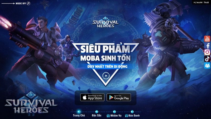 Survival Heroes chính thức mở cửa Beta cùng nhiều Event hấp dẫn