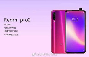 Flagship giá rẻ Redmi Pro 2 với chip Snapdragon 855, camera thò thụt chính thức lộ diện