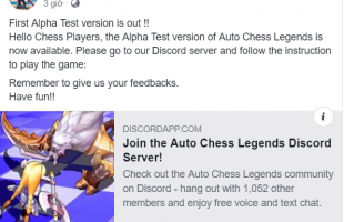 Auto Chess Legends chính thức mở cửa bản Alpha Test cho game thủ trải nghiệm