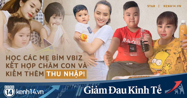 Muôn kiểu hội mẹ bỉm sữa Vbiz kết hợp chăm con và bán hàng online mùa dịch: “Cái khó ló cái khôn” là đây!