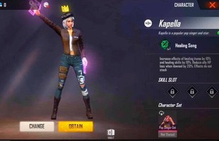 Garena gây sốc khi quyết định “free” nhân vật cực khủng trong phiên bản OB21 sắp tới của Free Fire