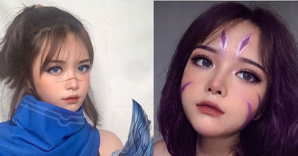 Thánh nữ makeup Kai'Sa lại tái xuất, lần này đầu tư hẳn đạo cụ hóa thân thành 'Đấng' Yasuo phiên bản nữ