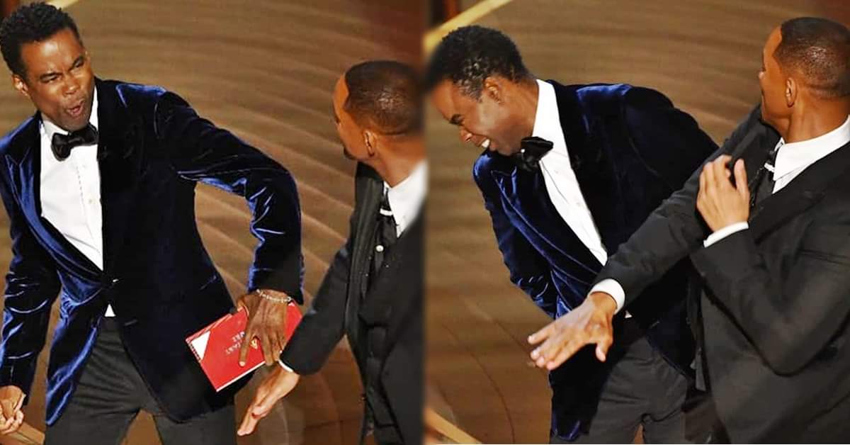 Biến căng ở Oscar 2022: Will Smith đấm thẳng mặt Chris Rock ngay trên sóng trực tiếp