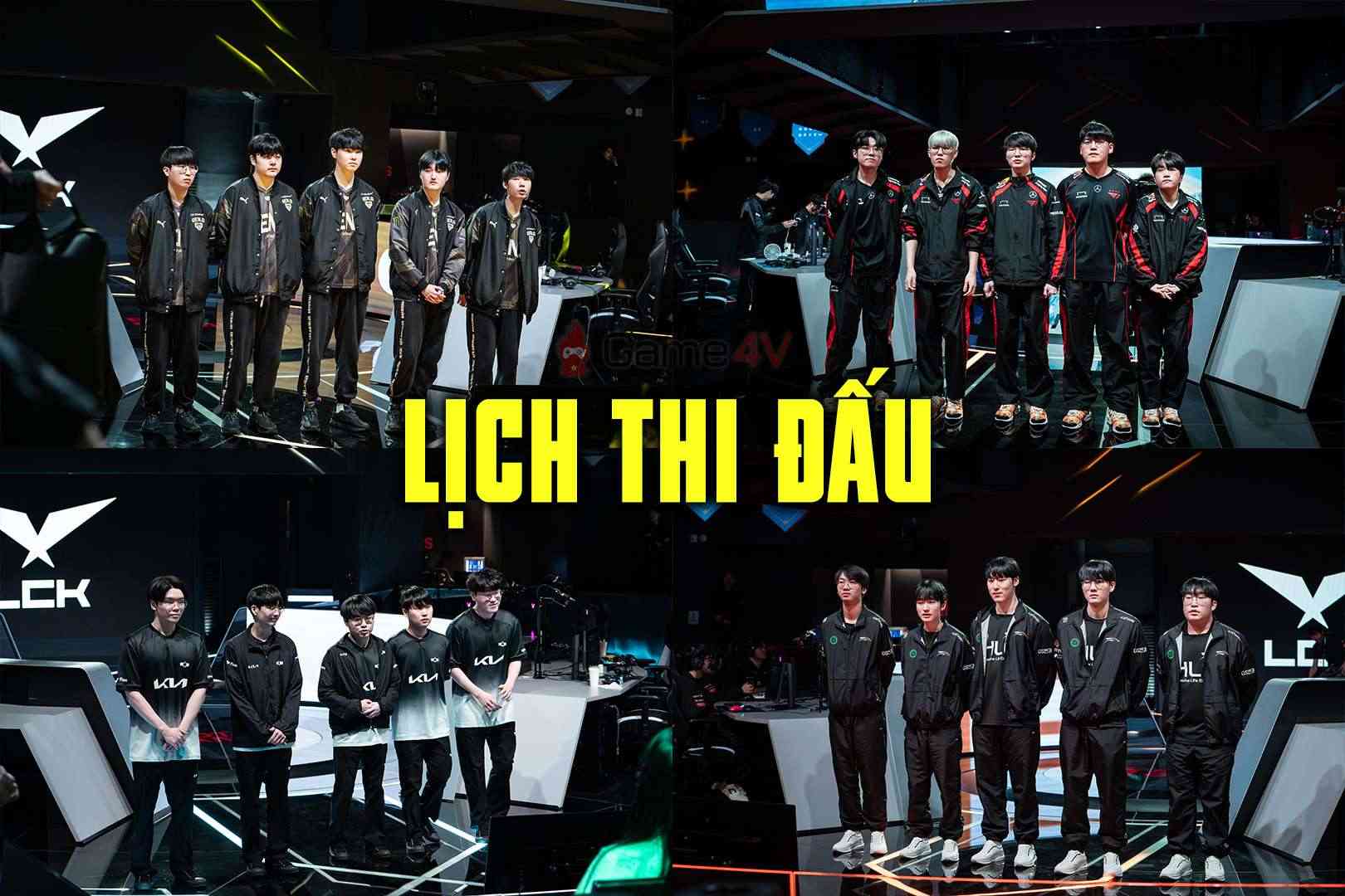 Lịch thi đấu Vòng Playoffs LCK Mùa Xuân 2024 mới nhất hôm nay