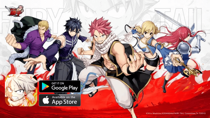 FAIRY TAIL Fierce Fight - Bom tấn trò chơi chuyển thể IP chính thức phát hành toàn cầu