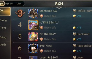 Liên Quân Mobile: Garena sẽ khóa vĩnh viễn account gian lận bằng cách buff sao nếu...