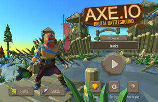 Chơi thử Axe.Io – Game ném rìu mang phong cách sinh tồn cực hấp dẫn