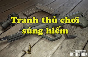 War Mode trở lại, game thủ tha hồ trải nghiệm các loại Súng Hiếm trong PUBG