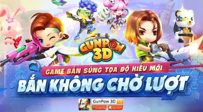 GunPow 3D mobile – game bắn súng tọa độ không cần chờ lượt hẹn ngày ra mắt