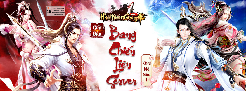 Nhất Kiếm Giang Hồ: Game thủ háo hức tham gia Bang Chiến Liên Server khẳng định đẳng cấp bang hội