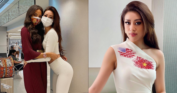 Khánh Vân đã có mặt tại Mỹ dự Miss Universe 2020: Vừa đến liền đọ sắc vóc 