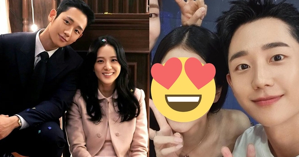 Jisoo (BLACKPINK) và Jung Hae In bất ngờ tái ngộ sau Snowdrop, visual đẹp ngất người nhưng chuyện gì đây?