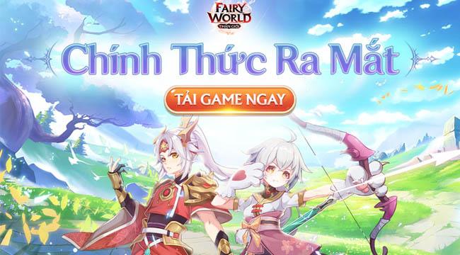 Nhân dịp ra mắt, Fairy World: Thần Giới tặng 500 giftcode khủng