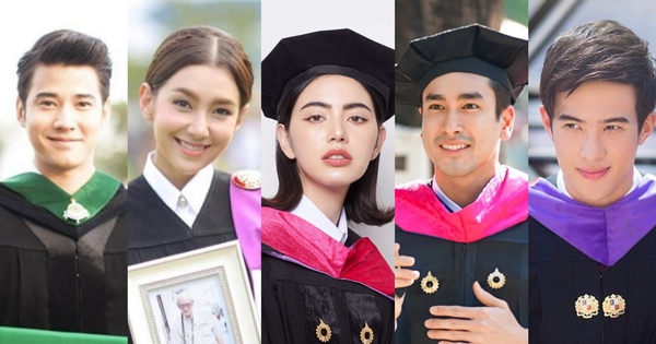 Dàn thạc sĩ xuất sắc của showbiz Thái: Bella, Nadech tốt nghiệp trường top, Mario Maurer đi học cùng mẹ