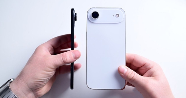 iPhone 17 Air lộ ảnh thực tế gây choáng, 