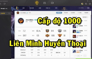 Đã tìm ra game thủ đầu tiên đạt cấp độ 1000 trong Liên Minh Huyền Thoại