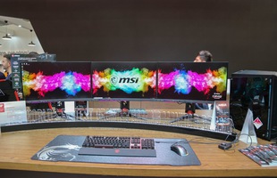 MSI tự hào khoe màn hình chống đạn tại triển lãm giữa một loạt sản phẩm mới cực hấp dẫn