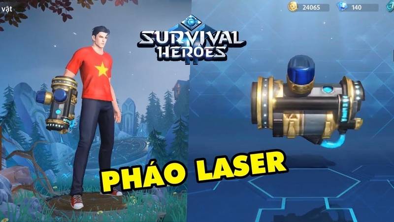 Bất ngờ trước Vũ khí được yêu thích nhất trong Survival Heroes