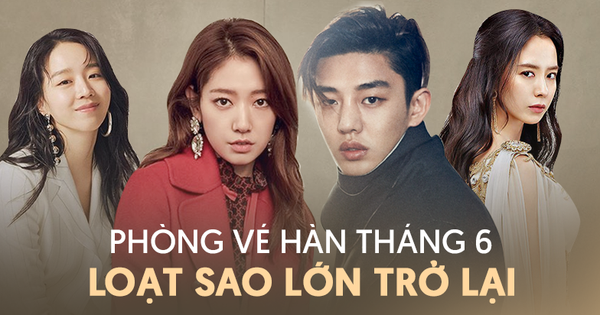 Hậu khủng hoảng vì Covid-19, Yoo Ah In - Park Shin Hye cùng hội chị đại tái xuất khuấy đảo phòng vé Hàn tháng 6