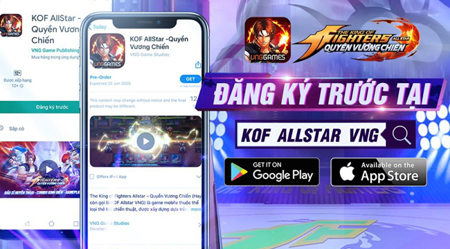 KOF AllStar VNG – Quyền Vương Chiến chính thức mở đăng ký trước với hàng loạt quà khủng