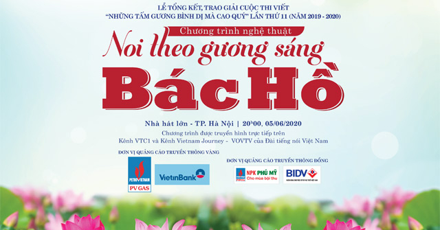 Tưng bừng chào đón chương trình nghệ thuật “Noi theo gương sáng Bác Hồ”