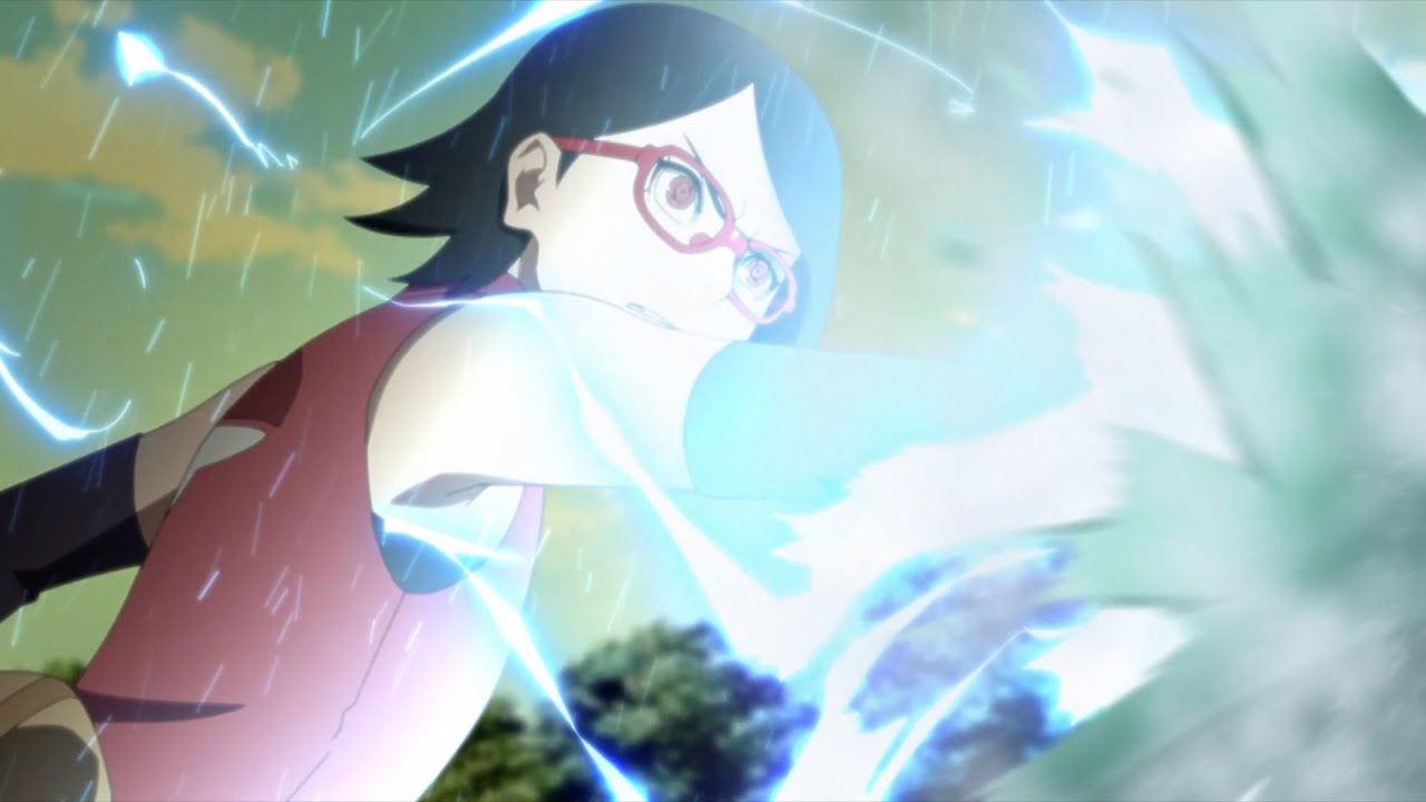 Boruto: Sarada bắt đầu học Chidori