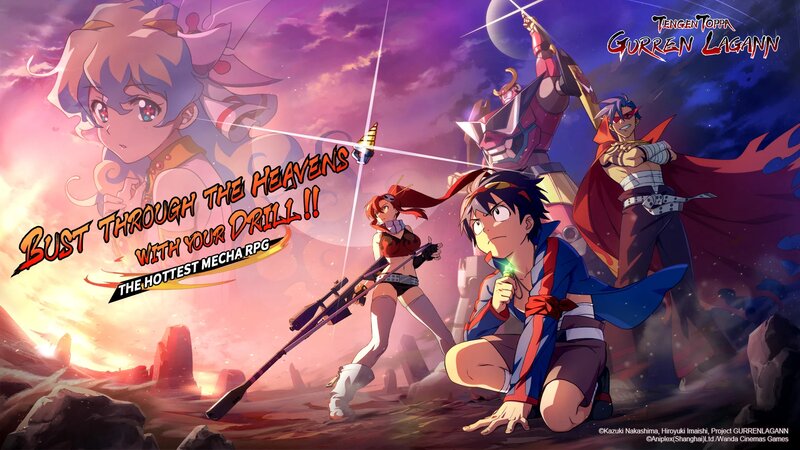 Tengen Toppa Gurren Lagann - Game chiến lược thời gian thực chuyển thể anime mở truy cập sớm