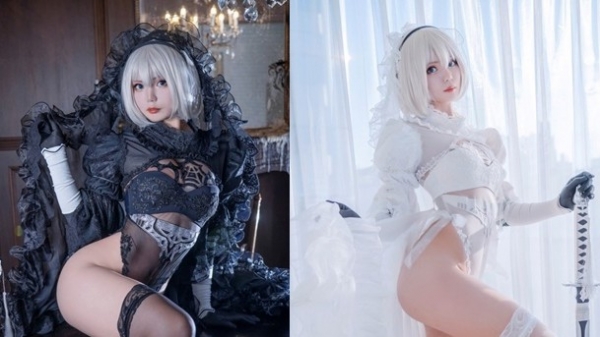 Bộ ảnh Cosplay thành 2B trong NieR: Automata với phiên bản Âm Dương đã sắc còn nét!