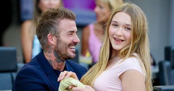 Beckham và con gái 13 tuổi