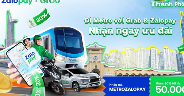 Thanh toán Metro bằng Zalopay chỉ với 1 chạm, nhận ưu đãi đến 50%