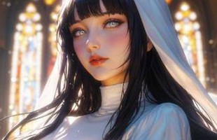 Hinata "thăng hoa" nhan sắc thành cô dâu kiều diễm: Khi AI hiện thực hóa giấc mơ của fan Naruto