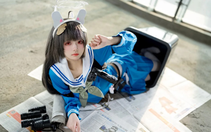 Đến với cosplay Kasumizawa Miyu đầy thơ ngây trong Blue Archive