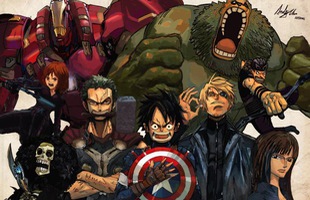 [Góc Hài Hước] Khi nhân vật manga hóa thân thành các siêu anh hùng Avengers