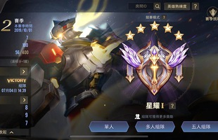 Liên Quân Mobile chốt reset Rank: Tinh Anh lùi về Kim Cương, Kim Cương xuống Bạch Kim