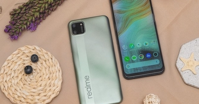 Realme C11 giá rẻ trình làng: Pin 